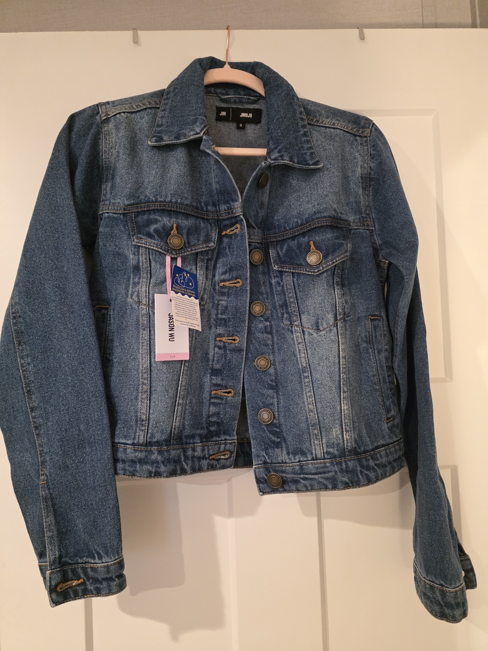 Medium Blue Denim Trucker Jacket BRAND NEW WITH TAGS